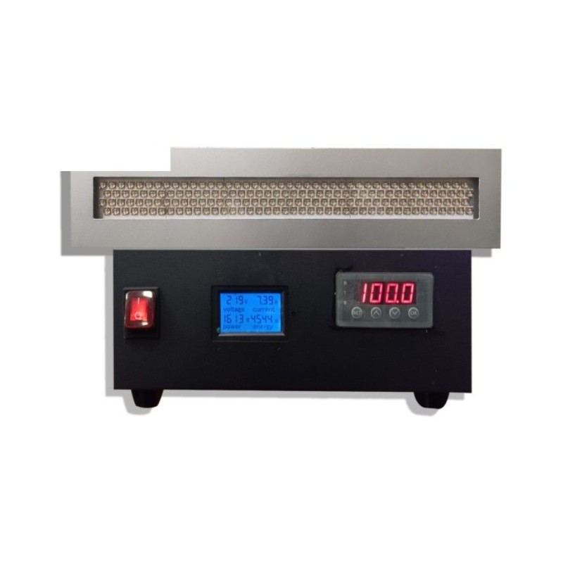 1600 W UV-LED-Härtungslampe 357 × 40 mm, luftgekühlt