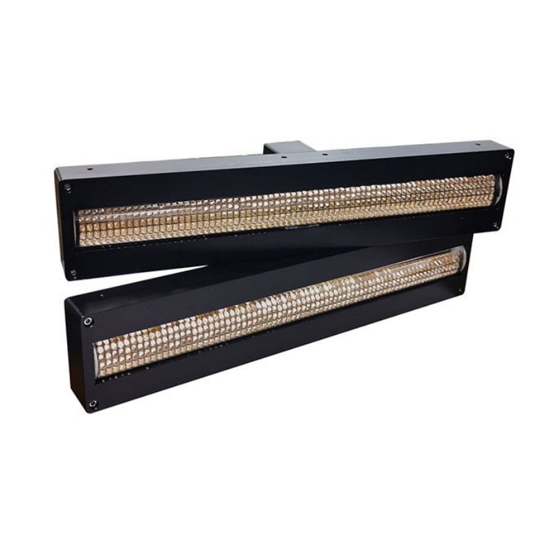 1200 W UV-LED-Härtungslampe 300 × 25 mm, luftgekühlt