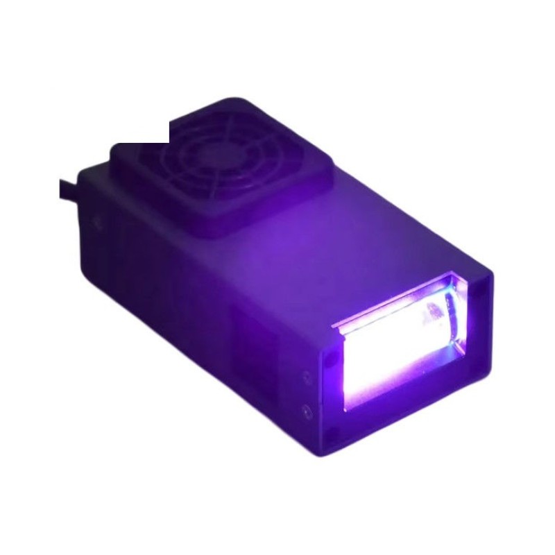 Lámpara de curado UV LED de 70 W 54 × 32 × 100 mm, refrigerado por aire