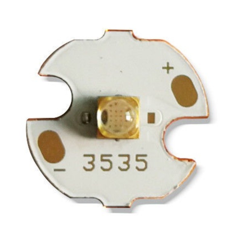 3 W UV-LED-Chip 16 mm × 16 mm, 365 / 385 / 395 / 405 nm